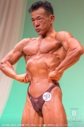【2019社会人 男子FP】(39)高橋基（53才／169cm／71kg／北海道：㈱名和ボディビル・フィットネスクラブ）