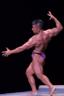 【2015日本選手権：男子フリーポーズ】(35)佐藤茂男（41才／169cm／81kg／ボ歴：20年）東京