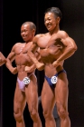 【2012東京クラス別60Kg級：表彰式-6】(25)藤川明利（44才）、(18)木下昭文（46才）