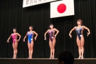 【2013関東：ボディフィットネス158cm級】(4)加藤弘子、(3)鳥飼京子、(2)吉谷美香、(1)徳島舞
