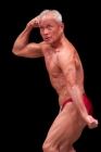 【2014東京オープン 60才以上級：FP】(2)森川清（81才／158cm／60kg／ボ歴：15年）